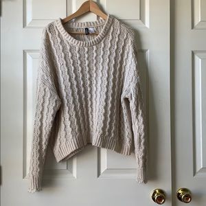 H&M Divided Knit Sweater